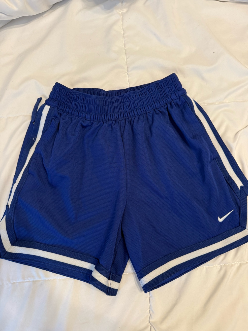 Nike Royal Blue Shorts with White Trim